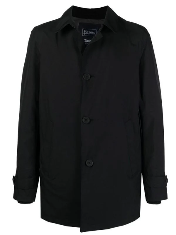 Single Button Detail Coat