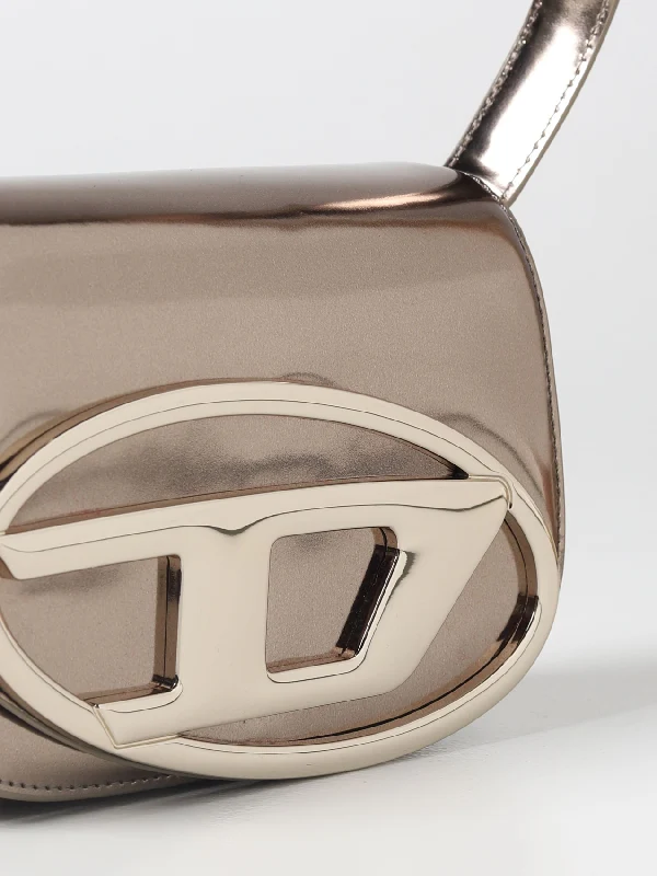1dr Logo Plaque Metallic Leather Shoulder
Bag - Image 3