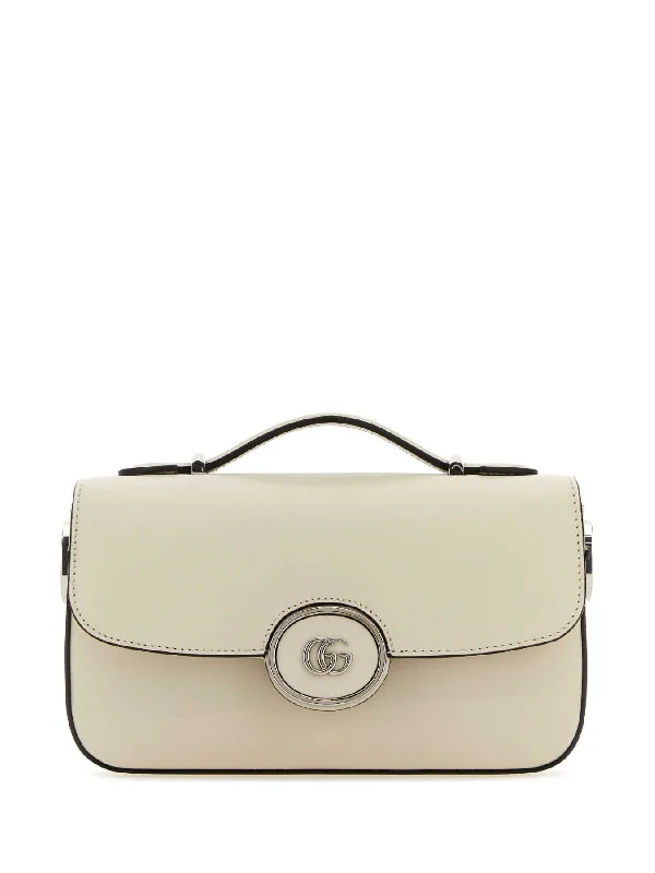 Gucci Petite Gg Mini White Crossbody & Shoulder Bags