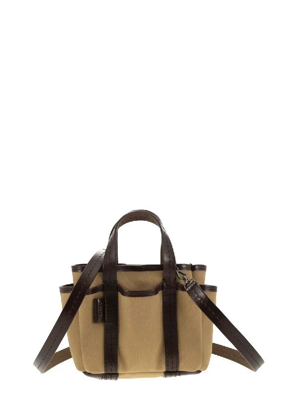 Garden Canvas Mini Tote Bag