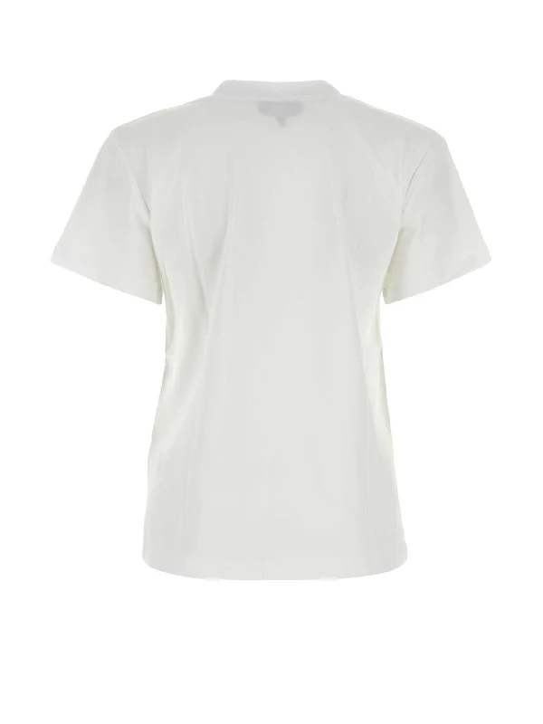 T-SHIRTS COHBMM26384 TAE White Half Sleeve - Image 2