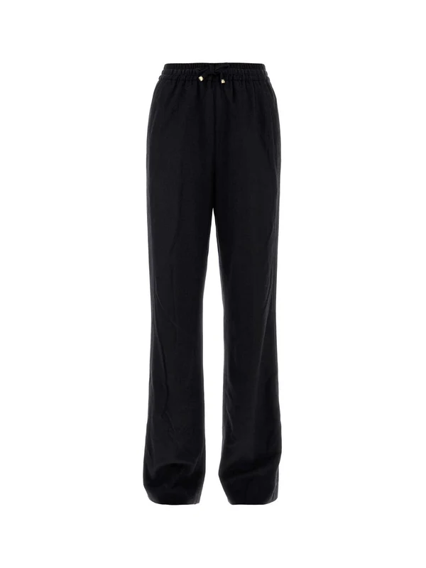 Straight Drawstring Pants