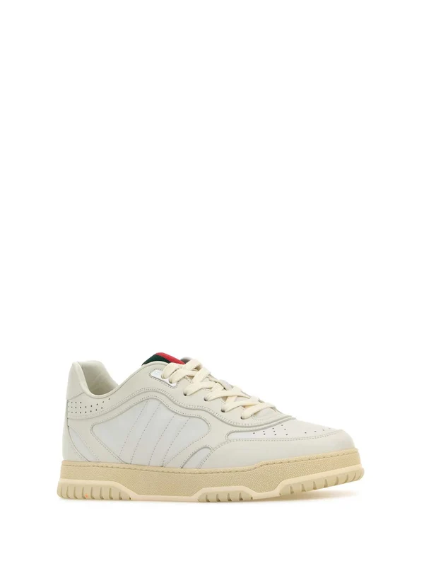 Web Leather Low-Top Sneakers - Image 2
