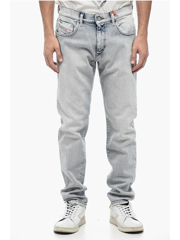 D Struct Denim Pants