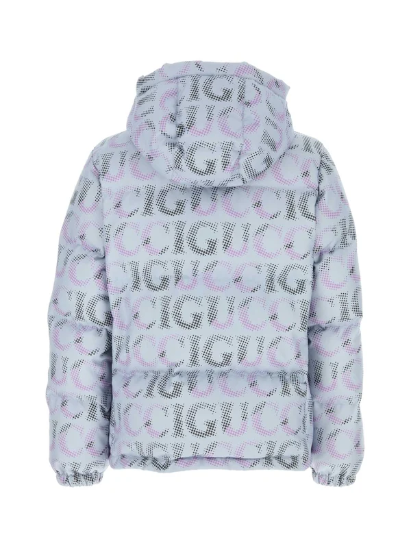 Allover Logo Hooded Puffer
Jacket - Image 2