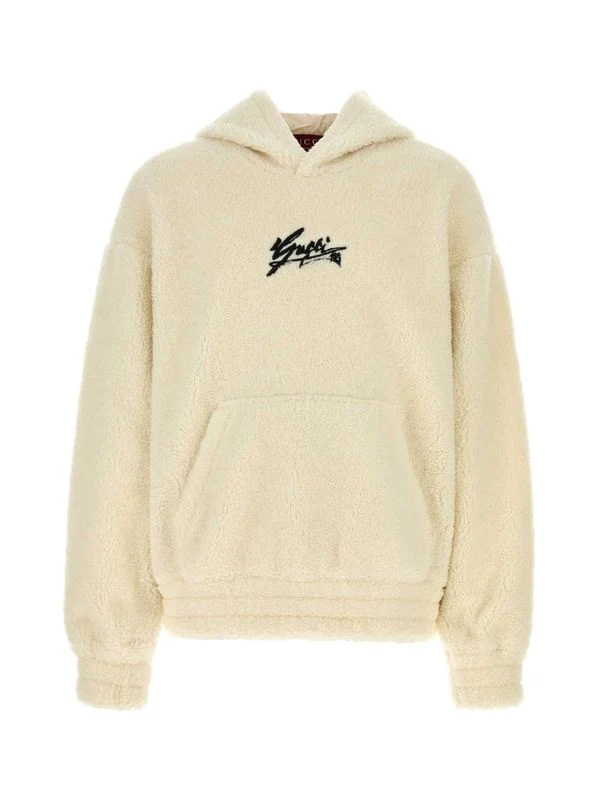 Logo Embroidery Teddy Pocket
  Hoodie
