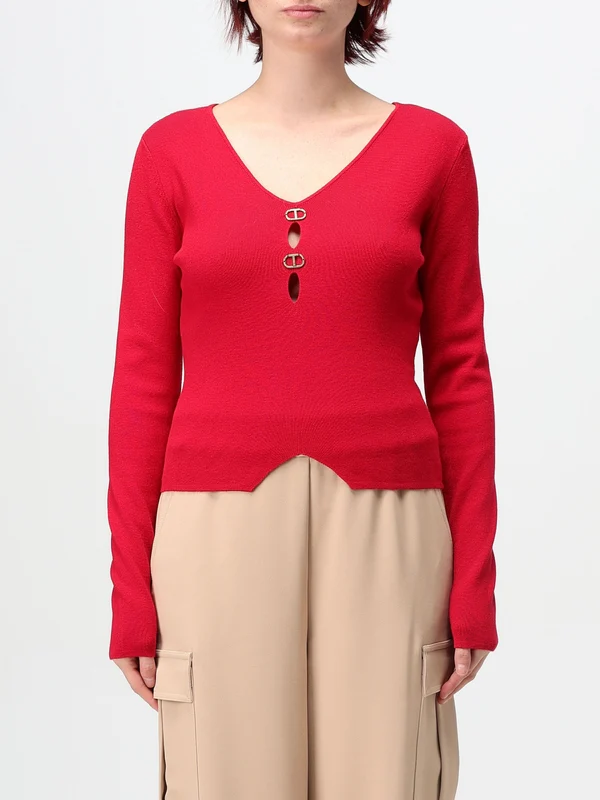 Twin Set Red Knit