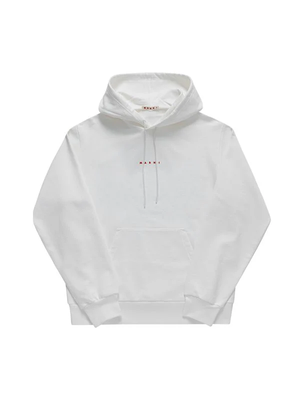 Logo Detail Drawstring Hood