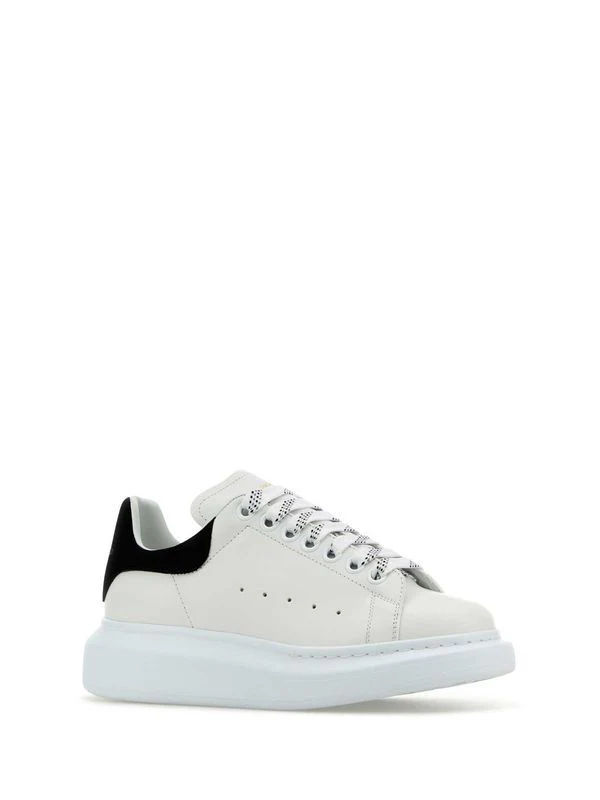 Oversize Suede Tab Sneakers - Image 2