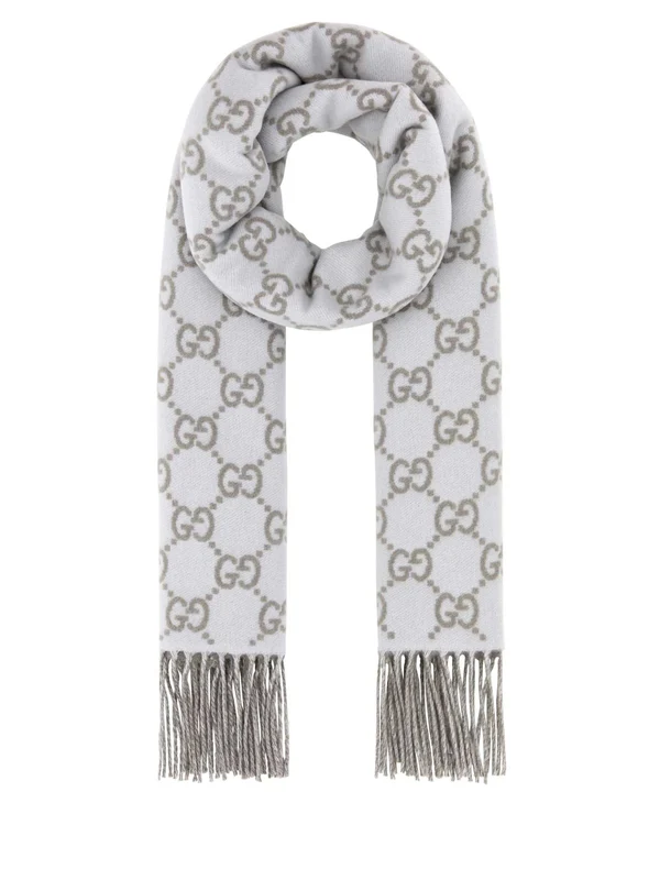 GG Logo Pattern Cashmere Muffler
