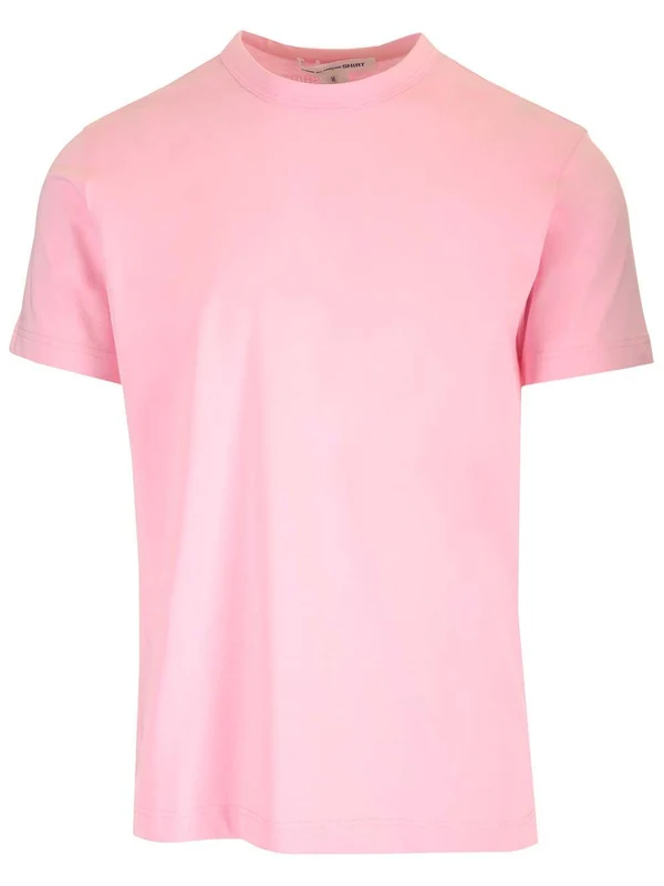 Back Logo Printed Cotton Short-sleeve T-shirt