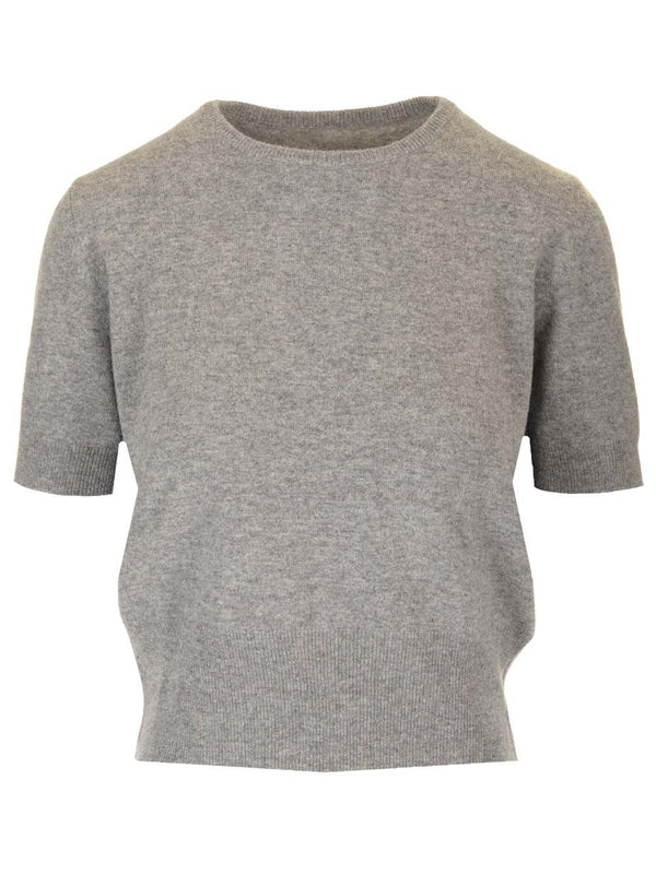 Wool Short-sleeve Sweater