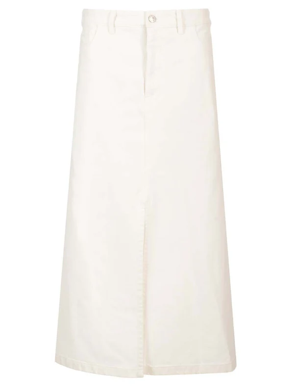 Georgia Cotton Midi Skirt