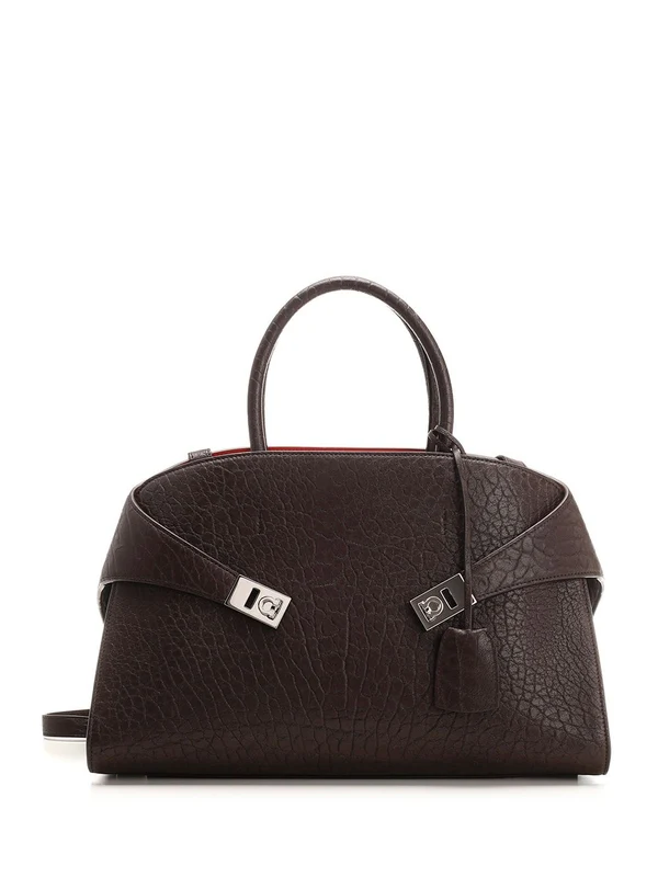 Hug Me Leather Tote Bag