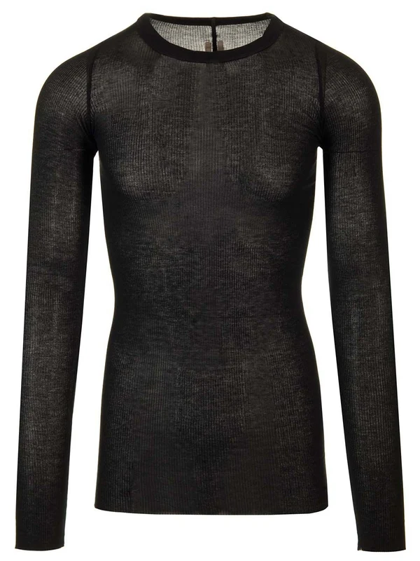 Hollywood Silk Blend Long-sleeve Top
