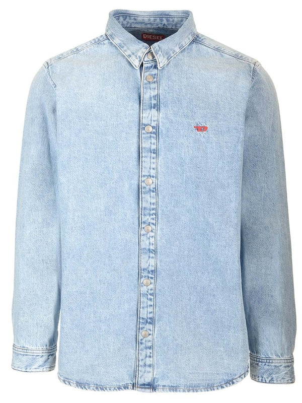 DENIM LONG SLEEVE SHIRT Shirts