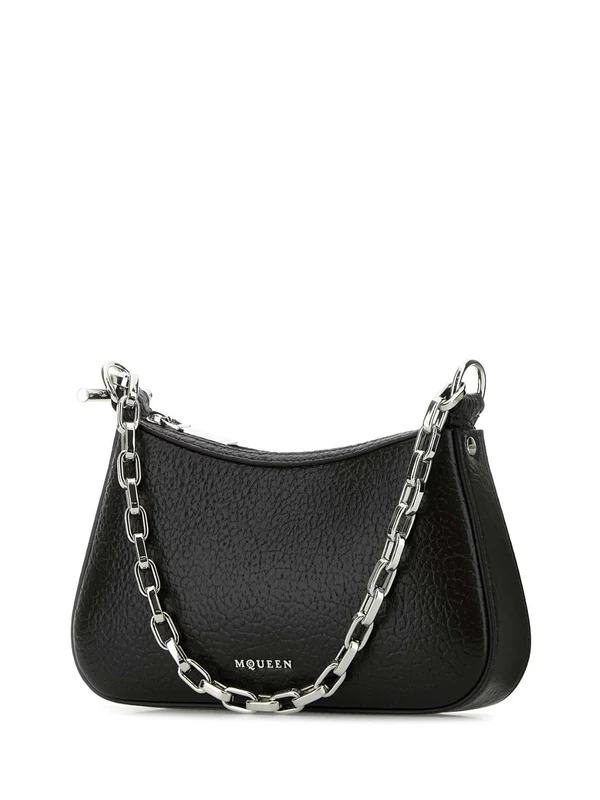 T Bar Logo Leather Chain Shoulder Bag - Image 2