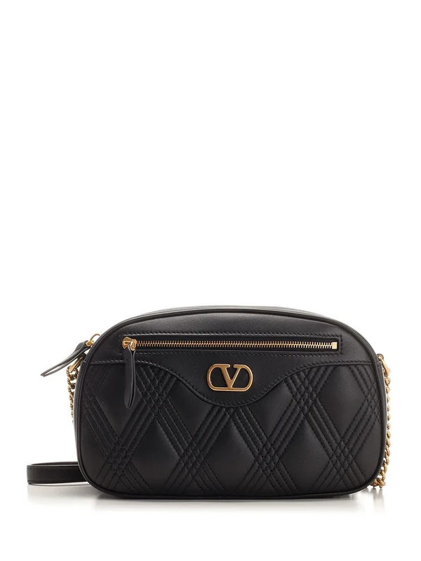 Quiltie 67 Leather Shoulder Bag