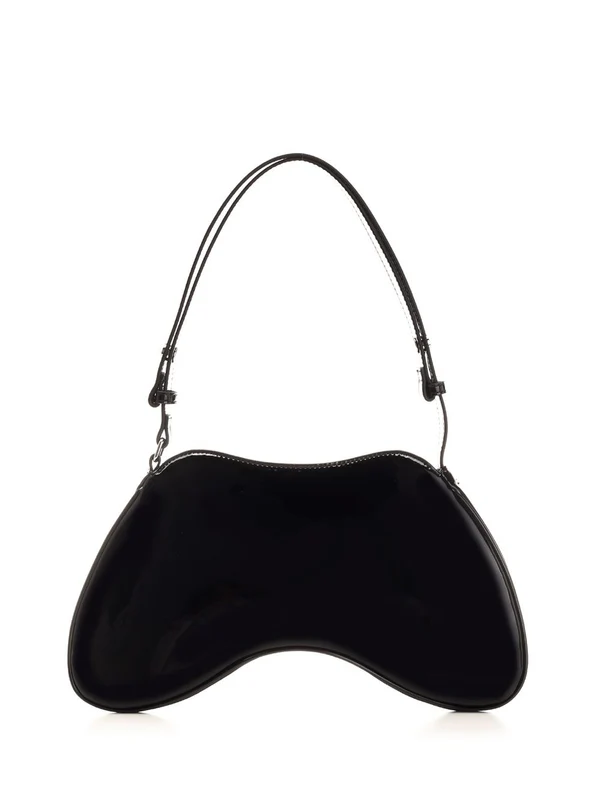 Play Patent Leather Shoulder Bag