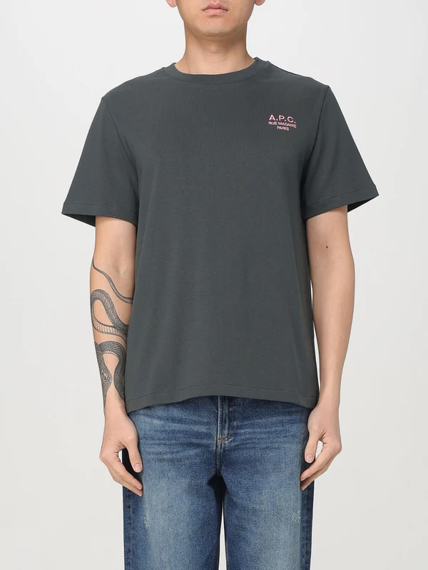 Chest Logo Cotton Short Sleeve T-shirt