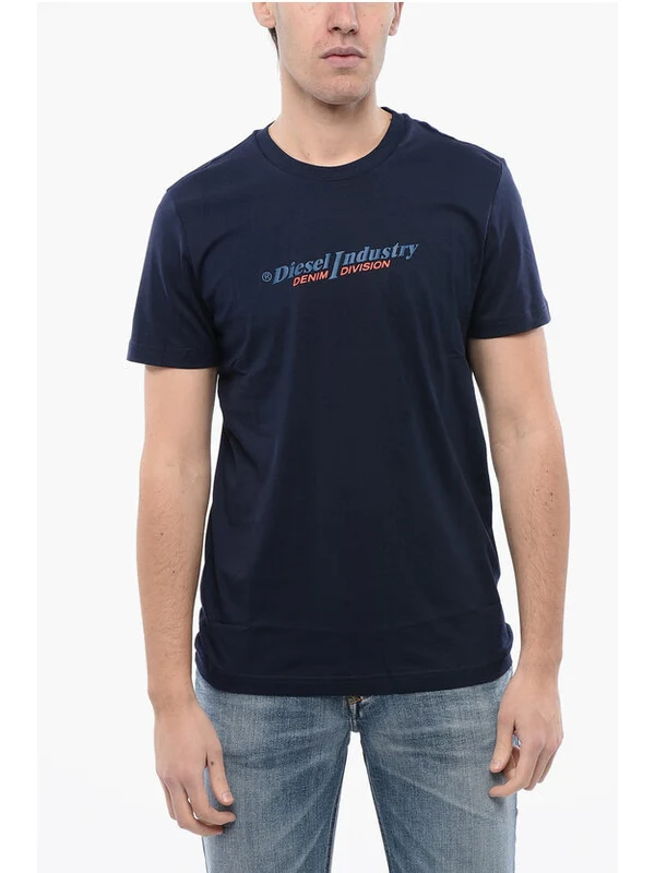 Diesel Navy Short Sleeve T-Shirt