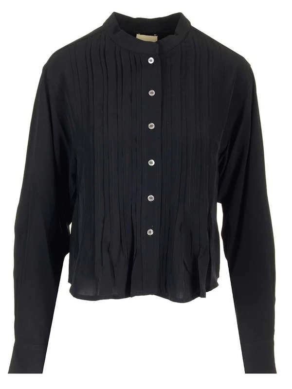 Ruffle Viscose Shirt