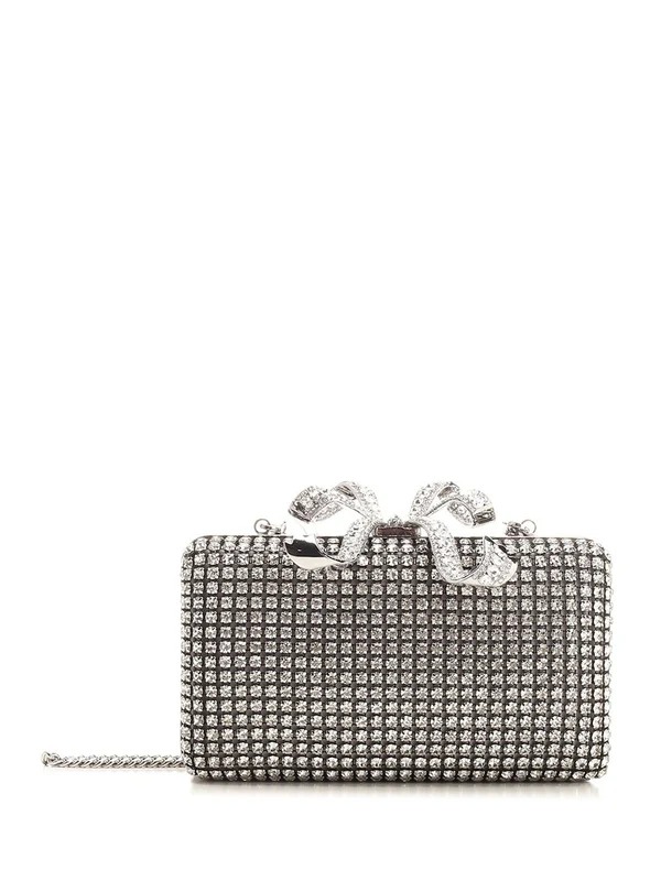 Crystal Embellished Clutch Bag