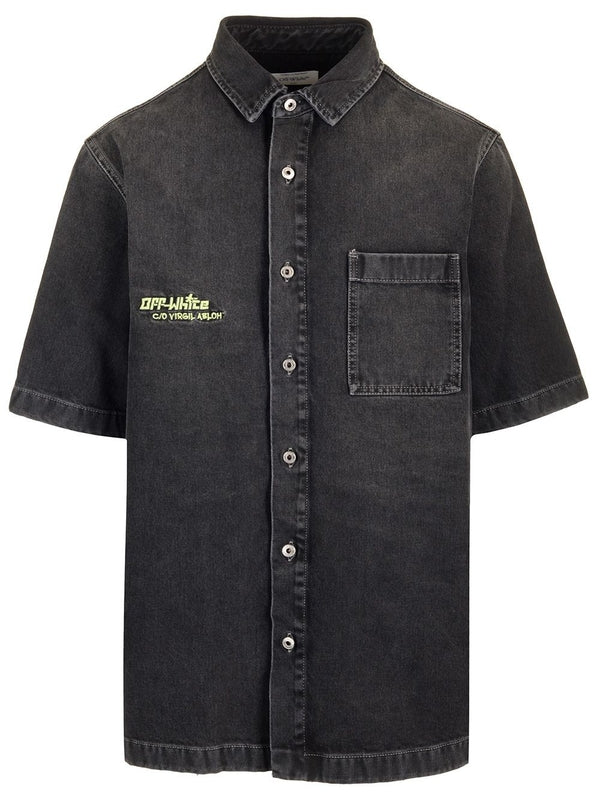 Denim Bowling Shirt
