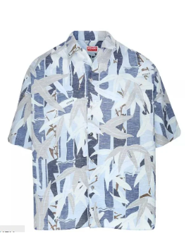 Chiku Rin Printing Short-Sleeve Shirt