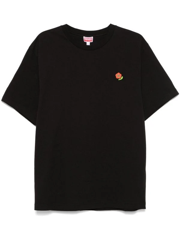 Boke Flower Printing Short-Sleeve T-Shirt