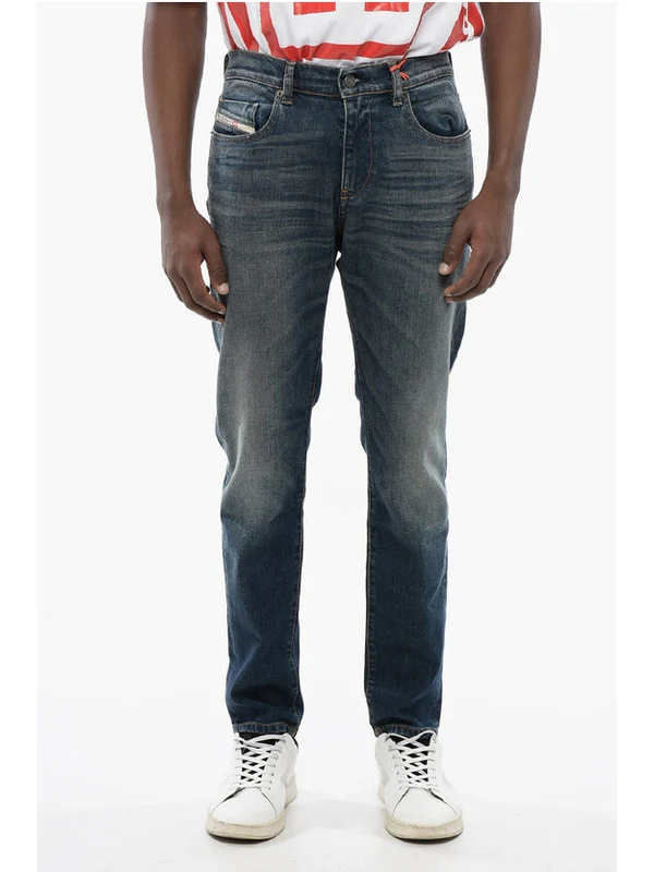 Mid Waist 2019 D-STRUKT Slim Fit Jeans 16cm L32 Denim Pants