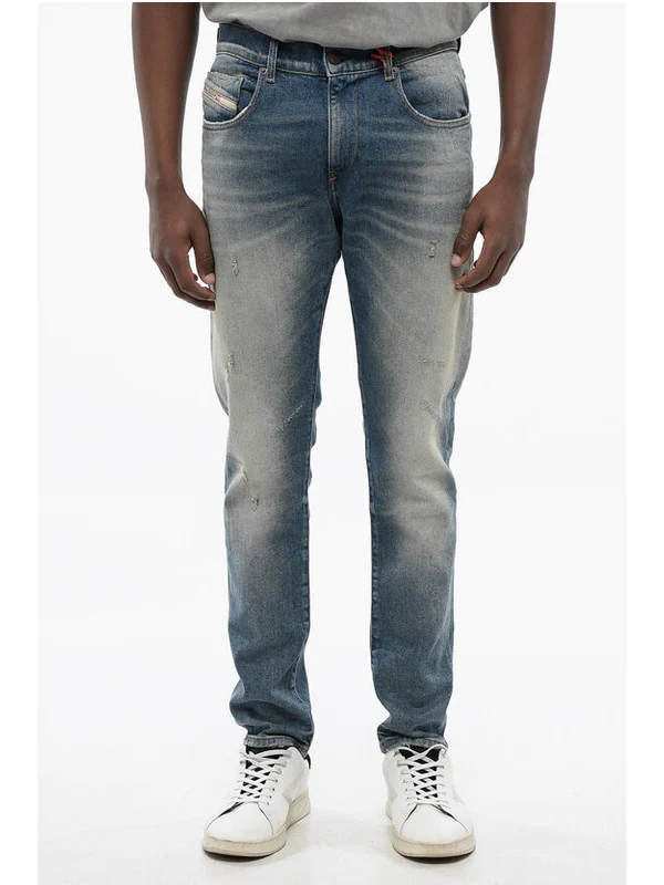 Mid Waist 2019 D-STRUKT Slim Fit Jeans 16cm L32 Denim Pants