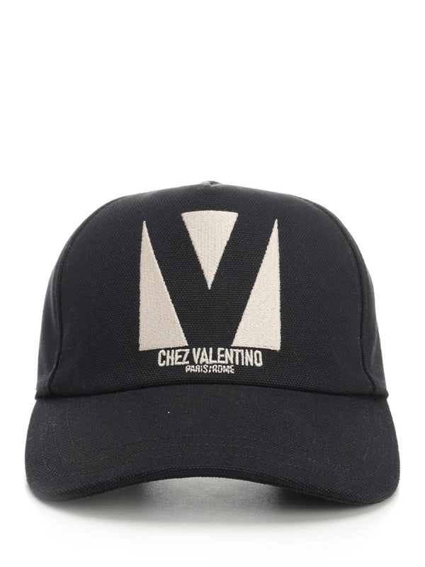 Embroidered Logo Cotton Baseball Cap