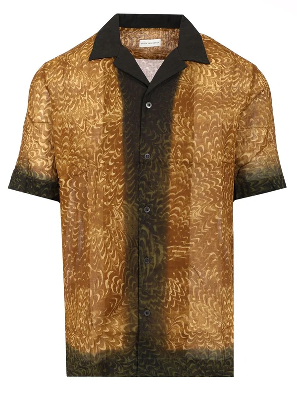 BOXY All-Over Printed Short-Sleeve Shirt