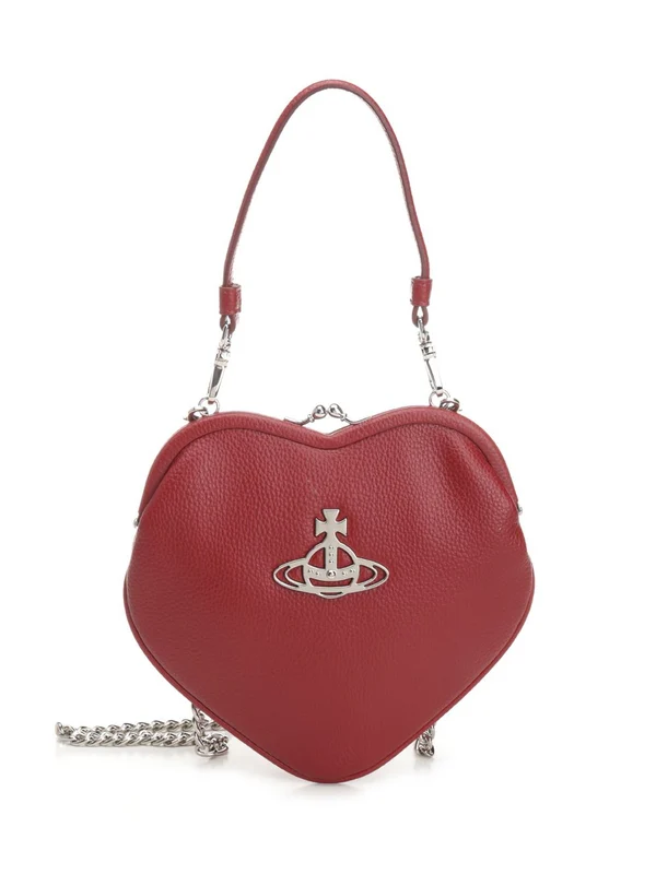 BELLE Metal Logo Shoulder Bag