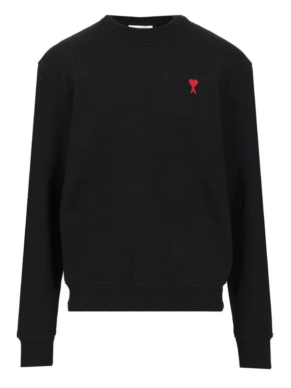 Embroidered Logo Cotton Sweatshirt