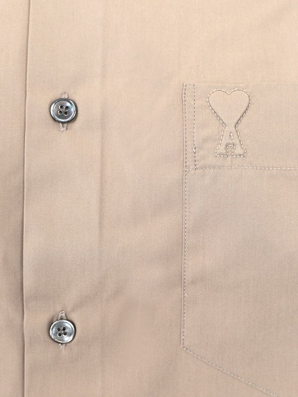 Embroidered Logo Cotton Shirt - Image 4