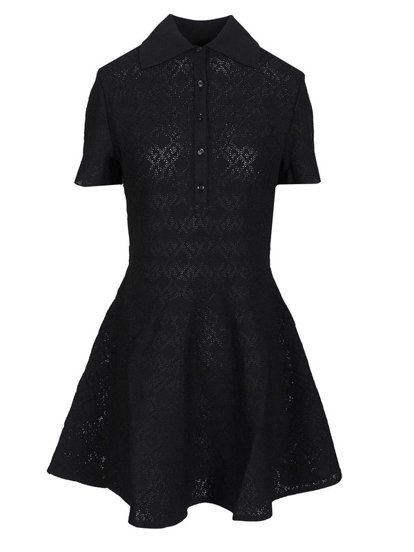 Monogram 72 Jacquard Polo Dress