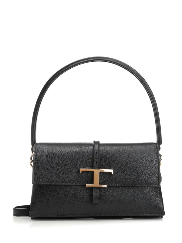 T Timeless Mini Leather Shoulder Bag