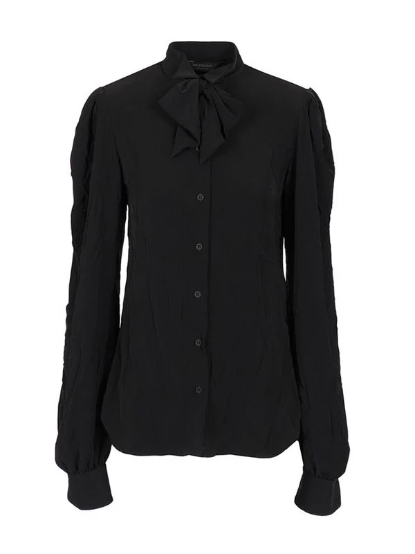 Bow Crepe Blouse
