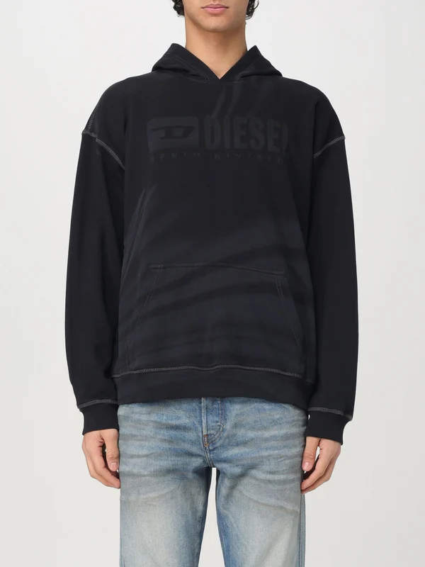 Logo Pocket Detail Hoodie