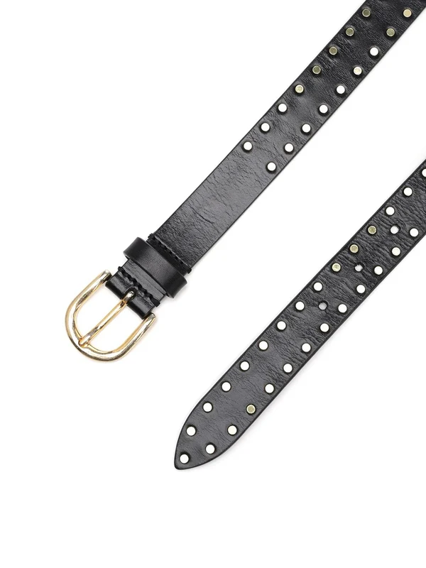 Zap Studded Leather Belt - Image 2
