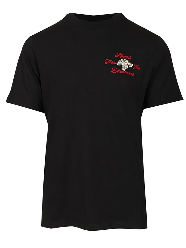 For Dreamers Embroidered Short Sleeve T-shirt