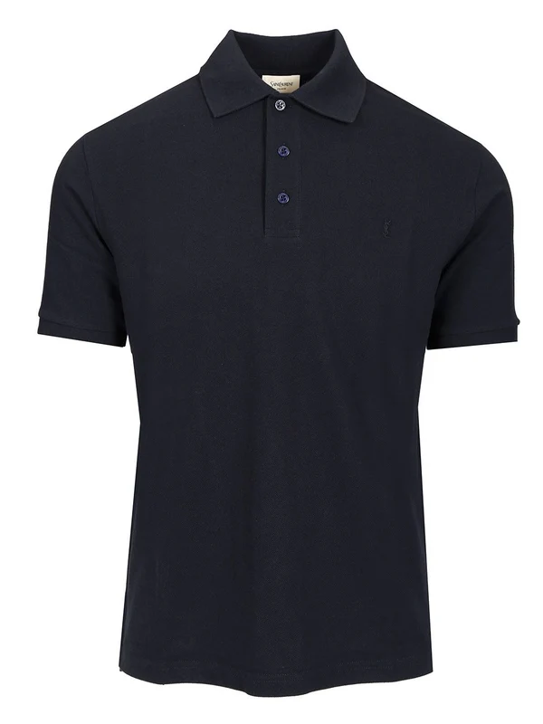 Embroidered Logo Short Sleeve Polo Shirt