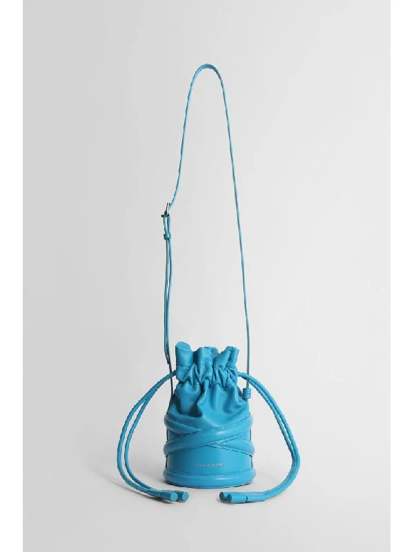 Curve Leather Bucket Bag