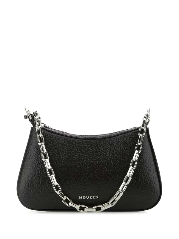 Chain Leather Mini Shoulder Bag