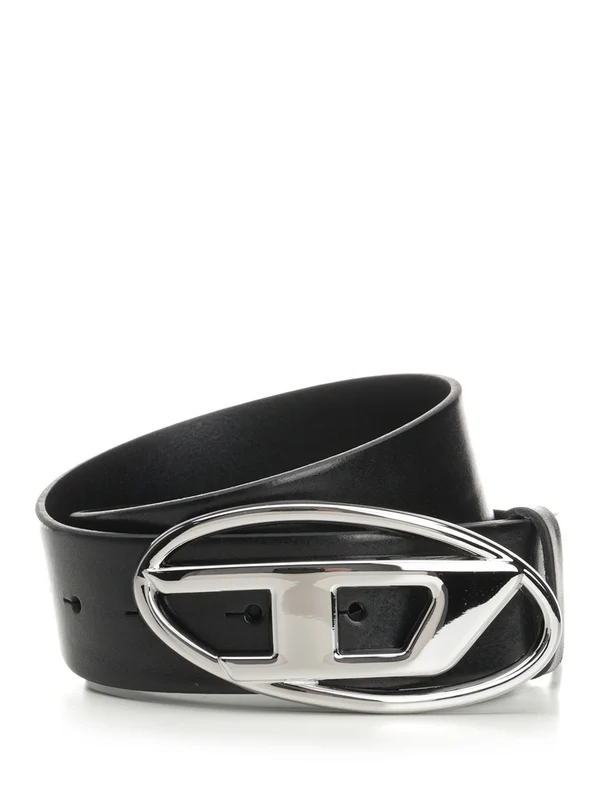 D Logo Metal Buckle Belt