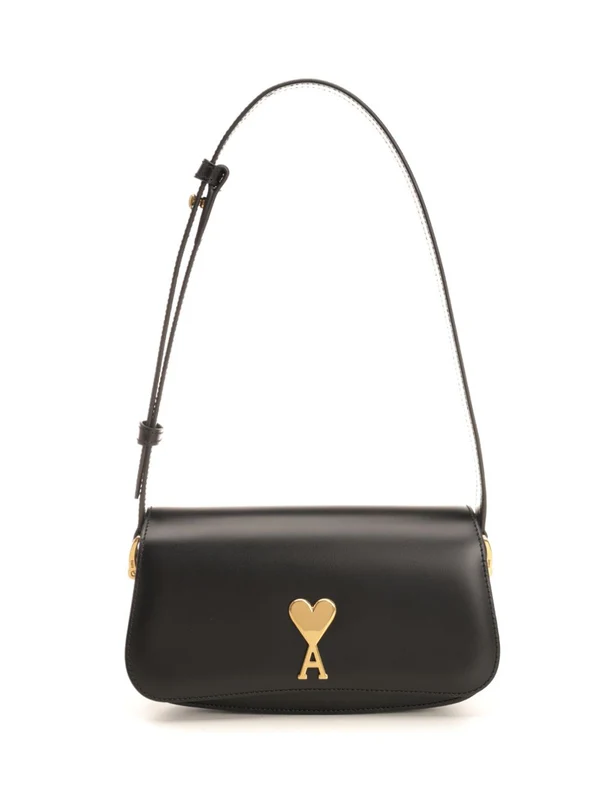 Paris Baguette Leather Shoulder Bag
