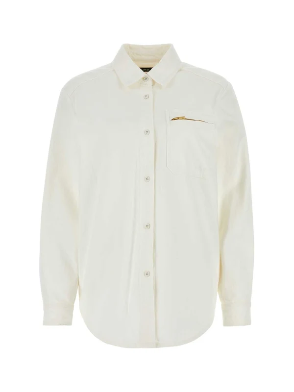 Chest Pocket Cotton Shirt