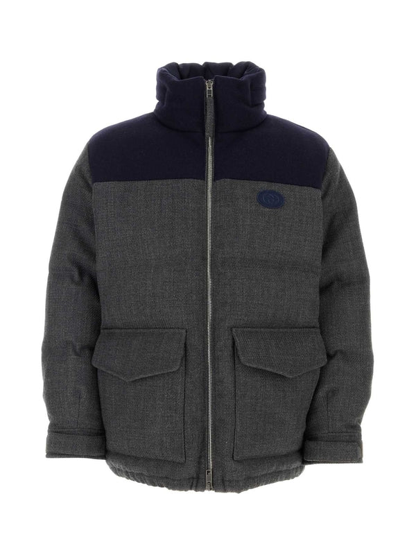 Interlocking G Patch Padded Jacket